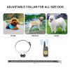 Dog Training Collar IP67 Waterproof Pet Trainer 300mAh Rechargeable 875 Yard Remote Control 4 Modes